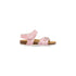 Sandali da bambina rosa con stampa fiori bianchi Settenote, Scarpe Bambini, SKU k283000431, Immagine 0